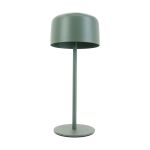 Eglo Bordlampe Roccanova Solar Stål Grøn 2W 270lm - 830 Varm Hvid | IP44 - Berøringsdæmpbar - USB-C